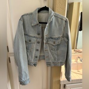 Light Blue Denim Jean Jacket